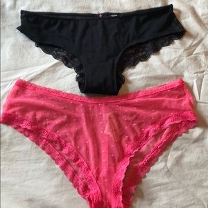 2 NWT VS Lace Panties